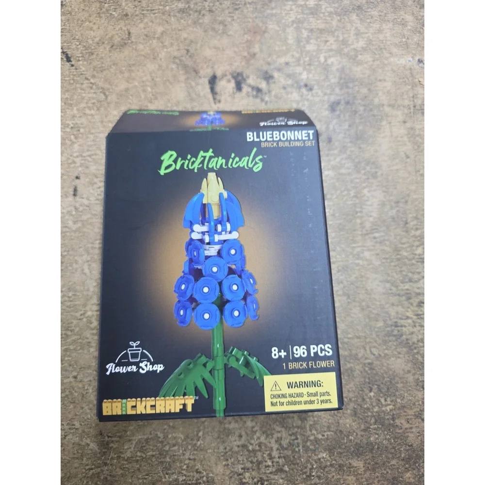 Bricks & Wood bricktanicals bluebonnet